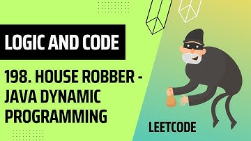 House Robber - Leetcode 198 - JAVA Dynamic Programming | DSA | Live Code + Logic Explanation