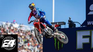 Hunter Lawrence struggles in 2026 AMA Supercross 450 title race finale |Title 24| Motorsports on NBC