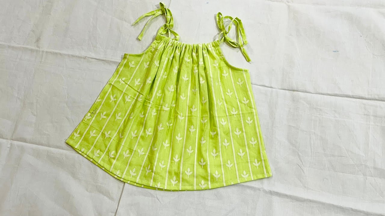 Сделайте очень удобную джаблу для детей летом. Раскрой и пошив платья джабла.