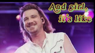 MORGAN WALLEN - BANDAID ON A BULLET HOLE (LYRICS) VISUALIZER