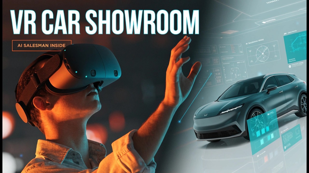 I Built a VR Car Showroom in Unity — With an AI Salesman You Can Actually Talk To