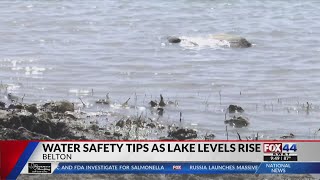 Water Safety Tips as Lake Levels Rise