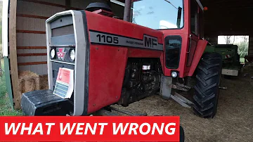 Kolik váží traktor Massey Ferguson 1105?