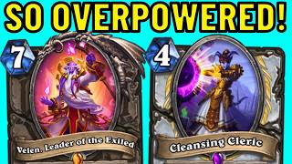 The BIGGEST Hero Power EVER! Cleansing Cleric OTK! screenshot 2