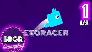 Exoracer - Review 1/5, Game Play Walkthrough No Commentary 1