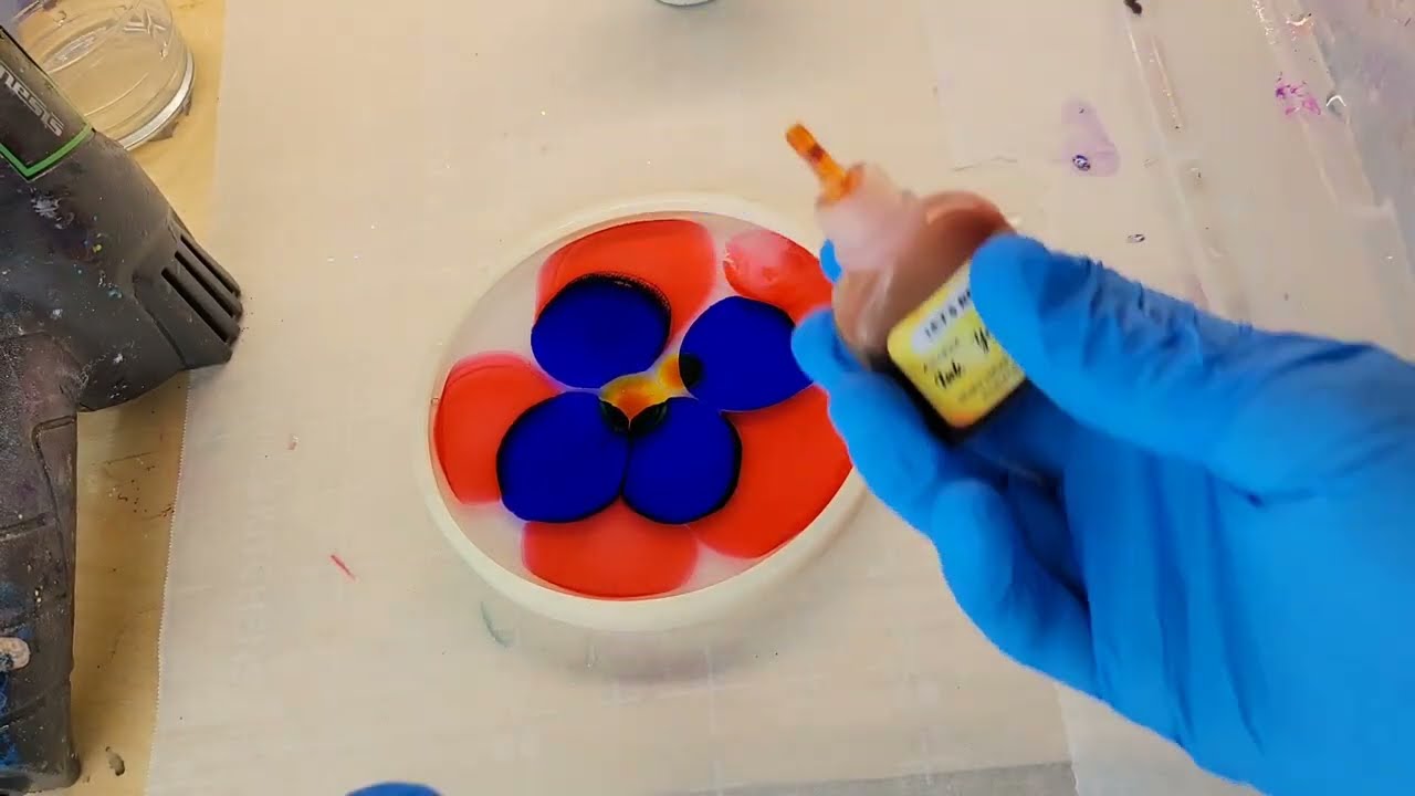 Resin flower coaster using LET'S RESIN epoxy YouTube