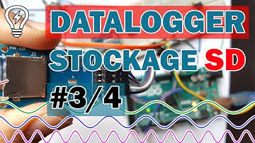 Projet Data logger avec Arduino – Stockage des données dans la carte SD 3/4 [TUTO]