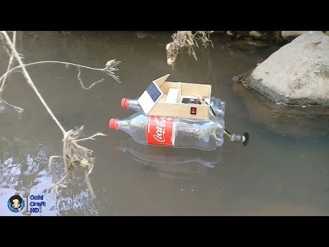 Cara Membuat Kapal Mesin Listrik Dari Botol Bekas I Ts Amazing Youtube