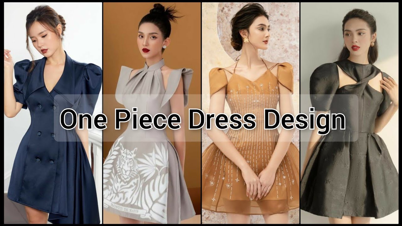 Korean One Piece Dress Design Short Dress Design 22 New Dress Design Korean Mini Dress Design Youtube