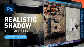 Create Realistic Shadows in Photoshop | 3 Methods [Photoshop Tutorial for Beginners]