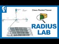 Radius  aaa configurer radius sur les equipements cisco  lab packet tracer  ccna