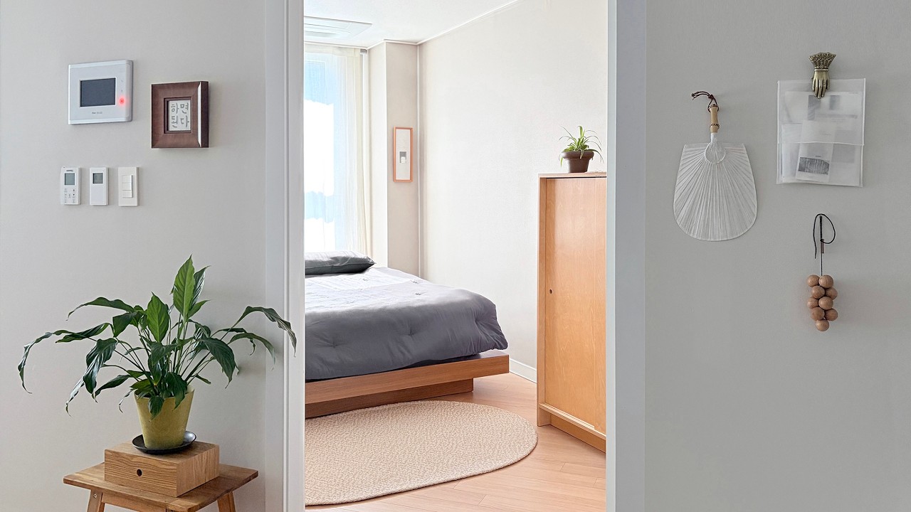 침실 꾸미기🧸 아늑하고 수납력 높은 일석이조 침실 인테리어! room makeover
