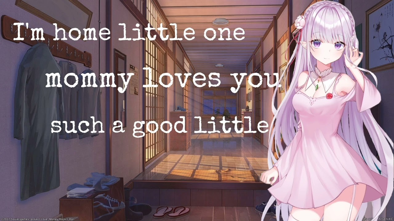 мама заботится о своем маленьком (маленьком пространстве) (возрастная регрессия) (f4a) (дом)