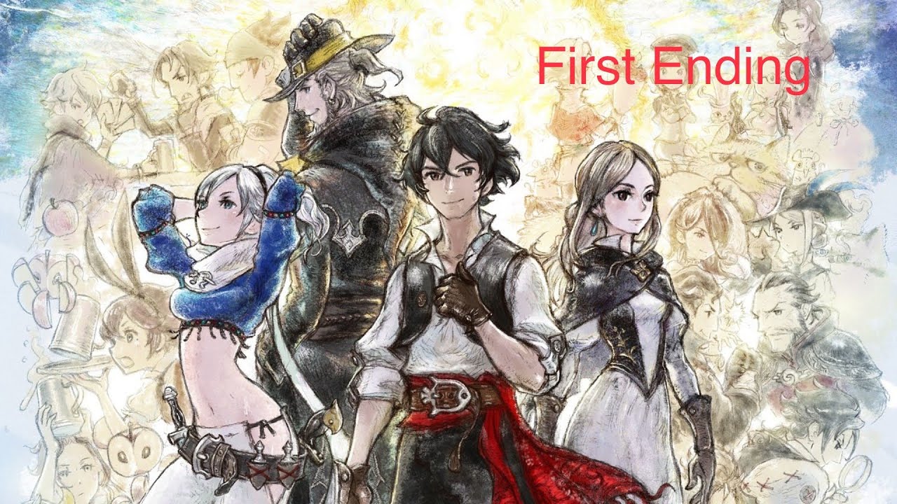 Bravely Default 2 Walkthrough Part 21 Edna Battle First Ending Youtube