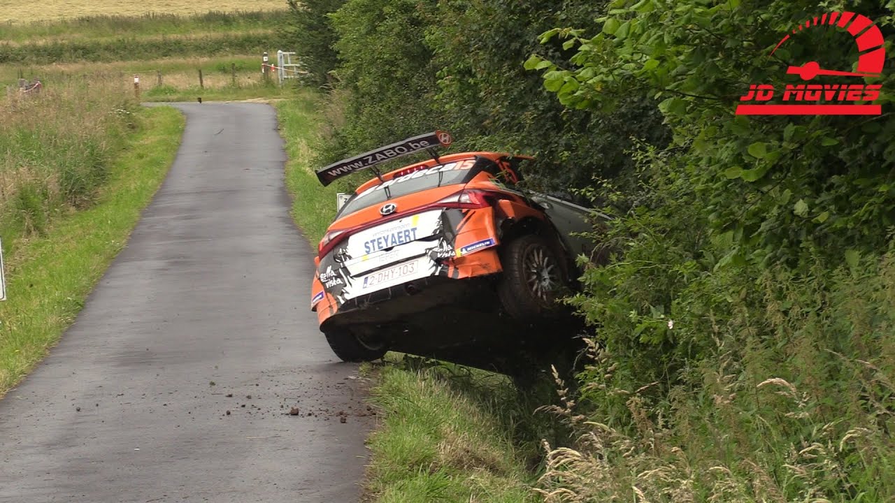 Ypres rally 2024 || Action - mistake - crash