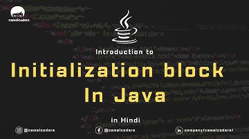 Initialization Block in Java / Static Block in Java : Deep overview of Java |  Java Mastery Course
