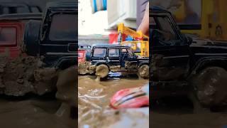Restoration of a break down Car | Crane lifting work | Car garage abandoned #automobile #excavator