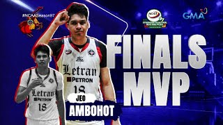 Jeo Ambohot: Your #NCAASeason97 Finals MVP!