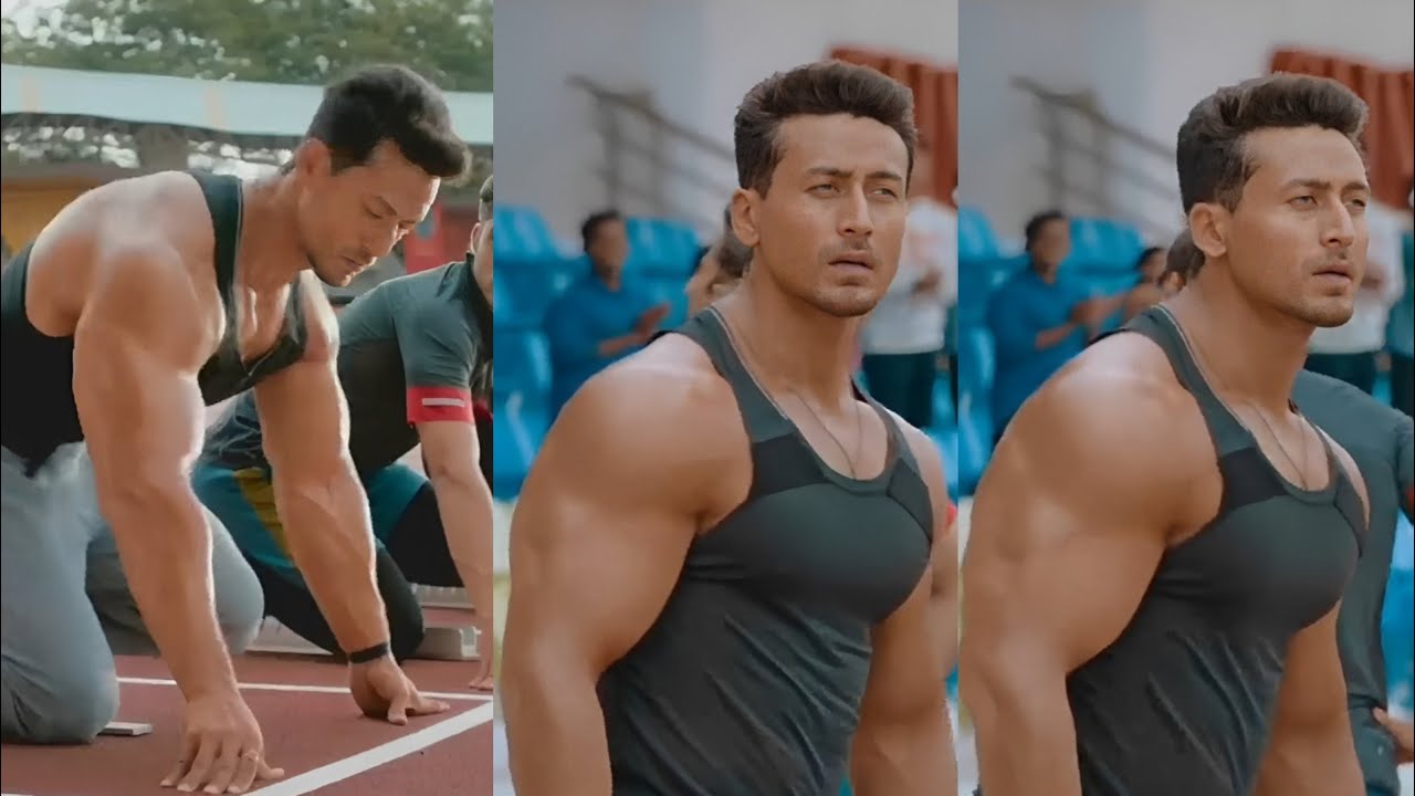 Running Race With Tiger Shroff Mascular Fittnes Bodybuilding