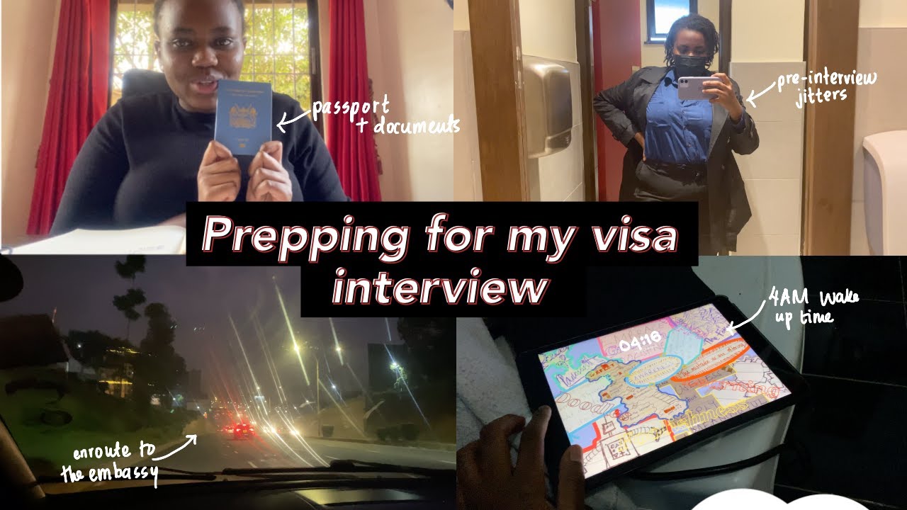 Prepping for my visa interview//college day(s) in my life @Harvard| AFRICAN STUDENT