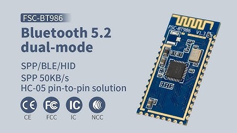 Bluetooth 5.2 Module SPP BLE HID- HC 05 Bluetooth Module Tutorial |Arduino|HC-06
