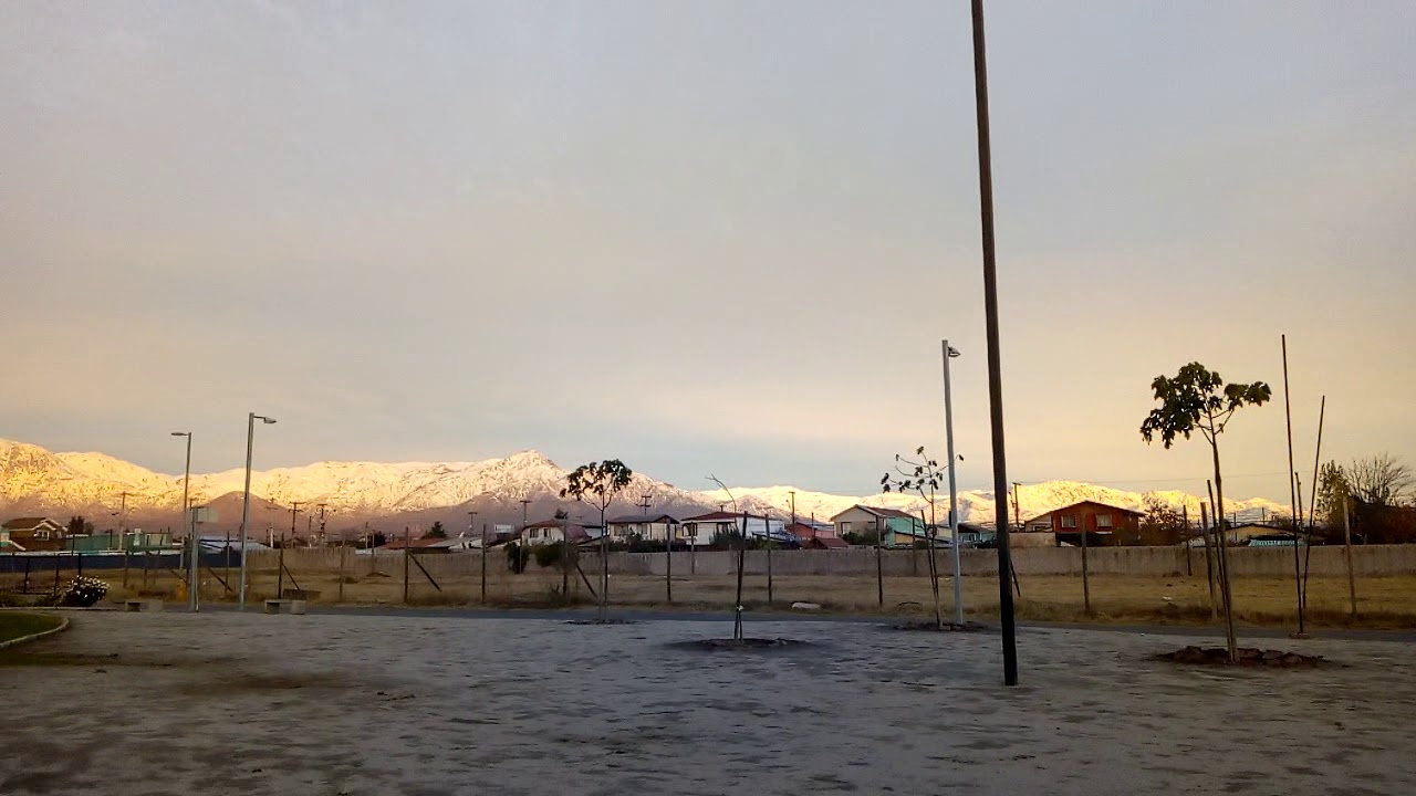Nieve En Santiago 12 06 2018 YouTube