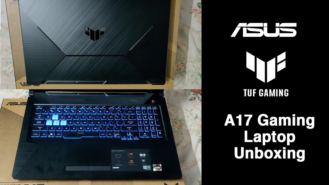 ASUS TUF A  Edition Unboxing and Quick Overview   Graphite Black   4K    See Description