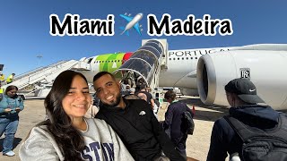 Tap Air Portugal - ANA Lounge Lisbon - Miami FL to Madeira Portugal