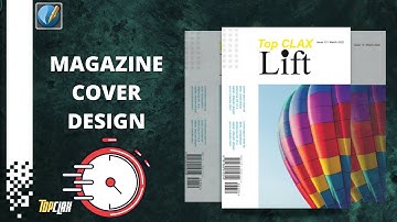 Hot Air Balloon Magazine Cover and Spread | Speed Art (Scribus)