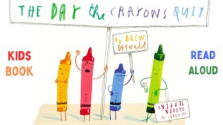 🖍️ The Day the Crayons Quit 😡 Kids Book Short Funny Read Aloud