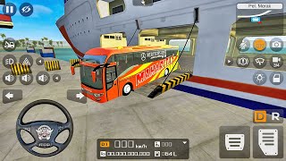 Mercedes-Benz Maharitas Bus Driving - Bus Simulator Indonesia - Android Gameplay screenshot 1