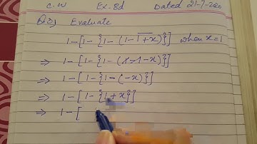 Exercise 8d | Question 3 | Chapter#8 | Introduction to Algebra | Class 6