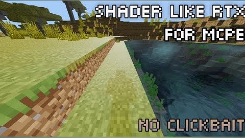 Shaders like RTX for mcpe 1.16+ | SKULL GAMER