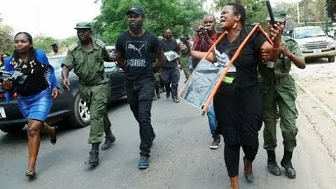 Musician Pilato, Laura Mitti and others have been arrested during their protest over fire trucks