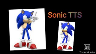HOW TO MAKE A SONIC TEXT TO SPEECH TUTORIAL screenshot 5