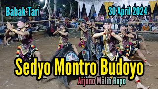 Sedyo Montro Budoyo || Babak Tari Arjuno Malih Rupo || Kwangen Lor,Pacarejo,Semanu GK.30 April 2024
