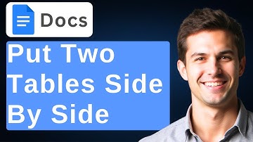 How To Put Two Tables Side By Side In Google Docs [2025 Guide]