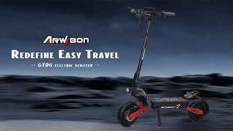 Arwibon GT06 Foldable Scooter for Adults