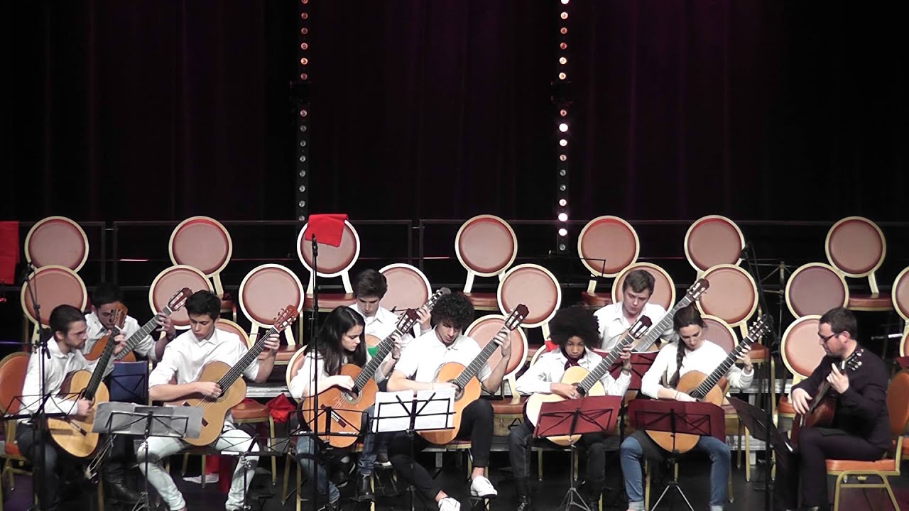 CNRR de Nice,J. Kindle, "Sound of Paradiddle". Ensemble de guitares