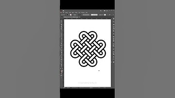 Create Mesmerizing Celtic Knots in Adobe Illustrator! #design #illustrator