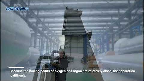 Preparation of high purity nitrogen in air separation unit-DEAR air separation