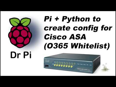 Raspberry Pi - Using Python to parse Microsoft IP address list for O365 CIsco ASA whitelist