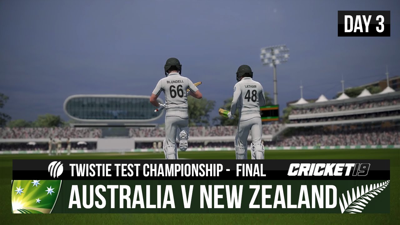Test Championship Final - Australia v New Zealand - Day 3 - Cricket 19 ...