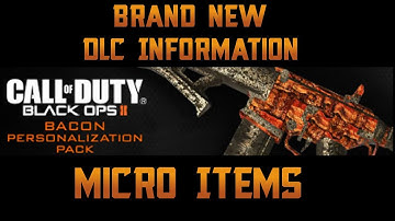 New Black Ops 2 DLC Micro Items - Bacon Camo, Reticles, Custom Classes & More, Nuketown Free