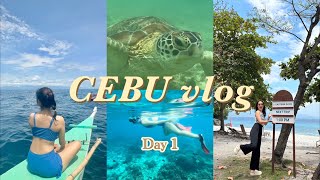 🇵🇭Cebu vlog #1 | 세부 찐자유여행😎| 오슬롭 고래상어, 수밀론 스노쿨링, 로컬버스로 모알보알까지