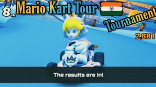 Mario Kart Tour India Tournament QC 136 || Mario Kart Tour (Android \& IOS)