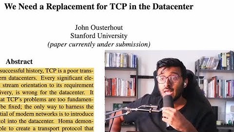 It’s Time to replace TCP in the Datacenter | The Backend Engineering Show