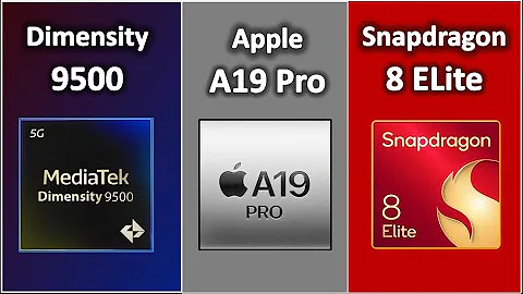 Dimensity 9500 vs Apple A19 Pro vs Snapdragon 8 Elite – The Ultimate Flagship Chipset Battle!