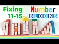Fixing Numberblocks 11-15 | Playtime Club TV