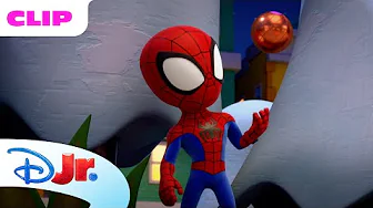 Gobby's Clones Threaten Halloween! 🎃 | Marvel's Spidey and his Amazing Friends | @disneyjr